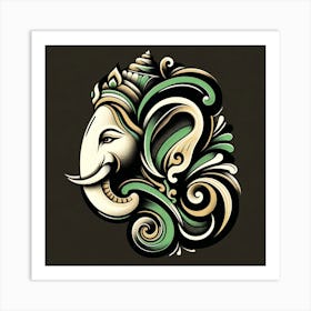 Ganesha 24 Art Print