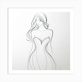 A sophisticated lady 7 Art Print