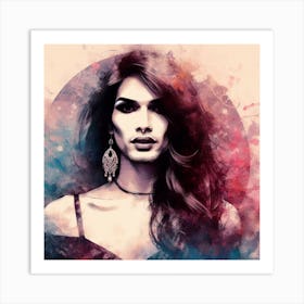 Trans Beauty Art 1 Art Print