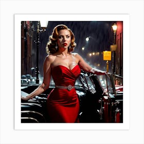 Scarlett Johansson 1 Art Print