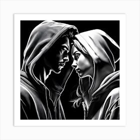 Obsessive Lovers Art Print