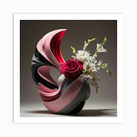 Vase Of Flowers Art Print