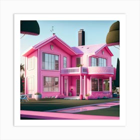 Barbie Dream House (888) Art Print