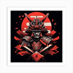 Samurai Warrior 8 Art Print