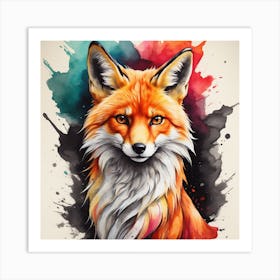 Red Fox Art Print