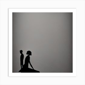 Silhouettes Art Print