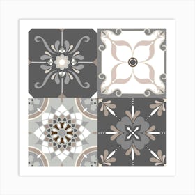 Quatrefoil Art Print