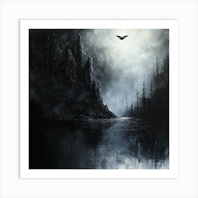 Dark Water Art Print