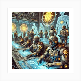 Solar Technocrats Converted 1 Art Print