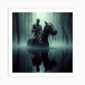 Dark Horse 1 Art Print