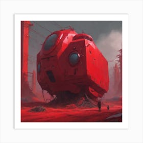 Red Planet Art Print