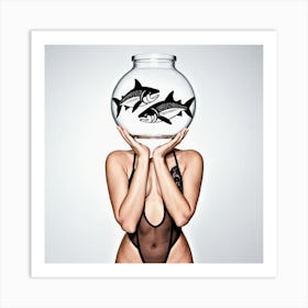 Fish Bowl 12 Art Print