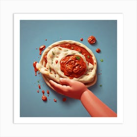 Pizza Pizza Pizza Pizza Pizza Pizza Pizza Pizza Art Print