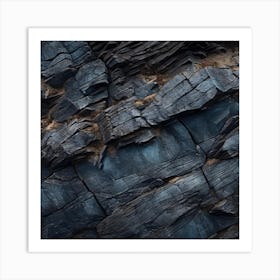 Rock Texture 2 Art Print