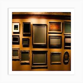 Collection Of Frames Art Print