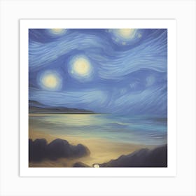 Starry Night Art Print