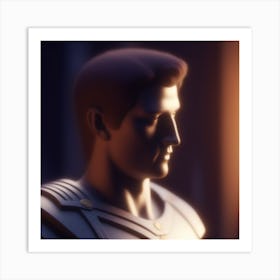 Portrait Of A Soldier Art Print