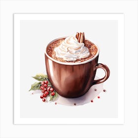 Hot Cocoa 5 Art Print