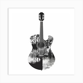 Acoustic Guitar 2 Art Print