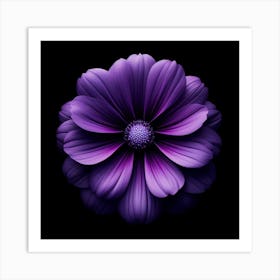 Purple Flower 2 Art Print