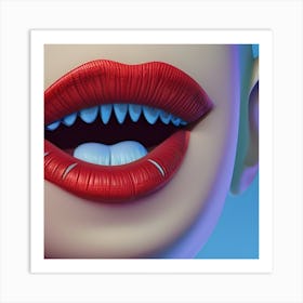 I'M A Vampire Art Print