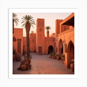 Marrakech, Morocco 1 Art Print