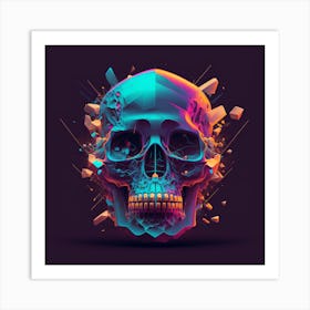 Skull Art 3 Art Print