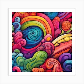 Movement of life2 Art Print