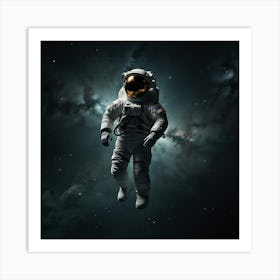 Astronaut In Space 1 Art Print