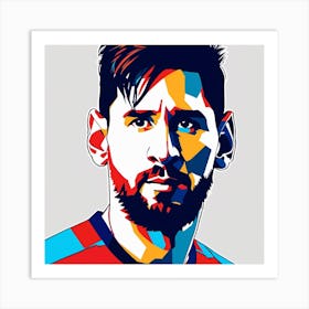 Lionel Messi Art Print