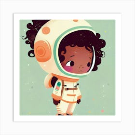 Little Astronaut 2 Art Print