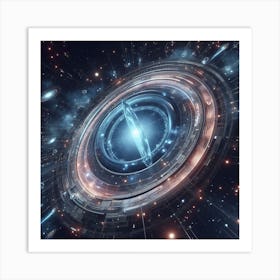 Spaceship 4 Art Print