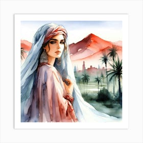 Exotic Beauty Artwork 197 Art Print