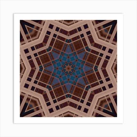 Abstract Modern Mosaic 10 Art Print