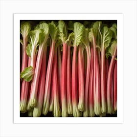 Rhubarb 87 Art Print