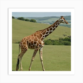 Giraffe 2 Art Print