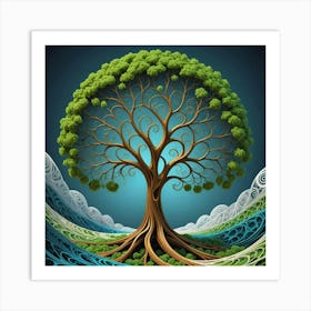 Tree Of Life 18 Art Print