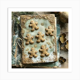 Gingerbread Cookies 1 Art Print