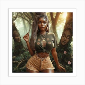 Afrofuturism 4 Art Print