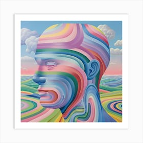 'The Head' Art Print