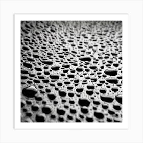 Water Droplets 22 Art Print