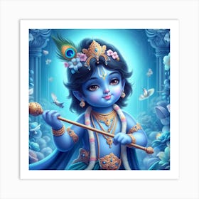 Krishna 2 Art Print