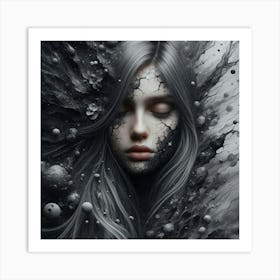 Ethereal Girl 1 Art Print