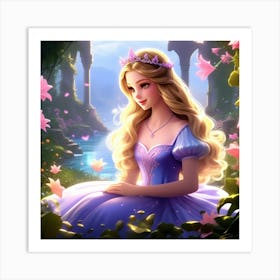 Rapunzel Art Print