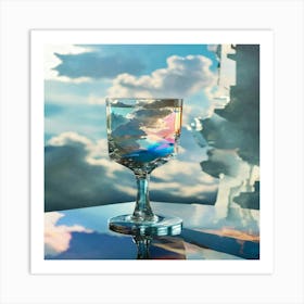 Copa cristal cielo 2 Art Print