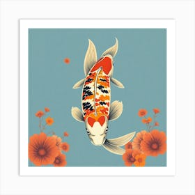 Koi Fish 25 Art Print