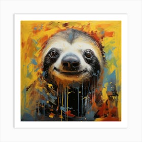 Sloth Art Print