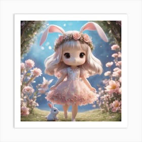 Bunny Rabbit Art Print