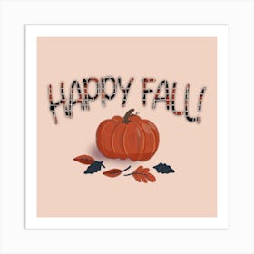 Happy Fall Art Print