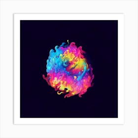 Fire Ball Art Print